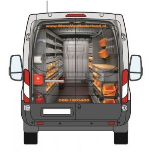 Ford Transit achter